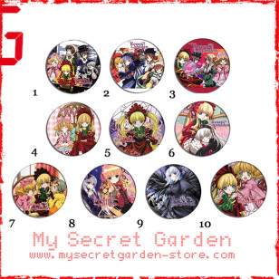 Rozen Maiden ローゼンメイデン Anime Pinback Button Badge Set 1a or 1b ( or Hair Ties / 4.4 cm Badge / Magnet / Keychain Set )